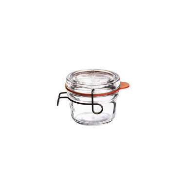 Luigi Bormioli Lock Eat Juice Jars - 6 jars