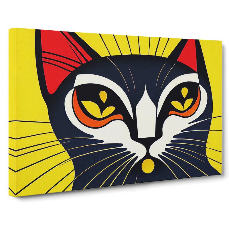Cat Vol.1 Abstract - Wrapped Canvas