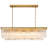 12 - Light 50" Modern Luxury Rectangular Crystal Chandelier-1913020594