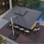 4m x 3m Rectangular Cantilever Parasol With Base-1878227921
