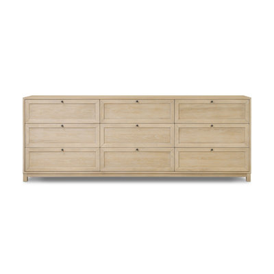 Millie 9 Drawer Dresser - Drifted Matte Black