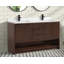 Meuble-lavabo double 55 po Anelie-1083670028
