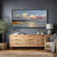 «Pastel Coastal Sunset Seascape», images de salon plage sereine, impression sur toile encadrée-126662283-126662282