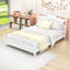 Lit plateforme en bois avec tête de lit décorative-1262201443-1262201441