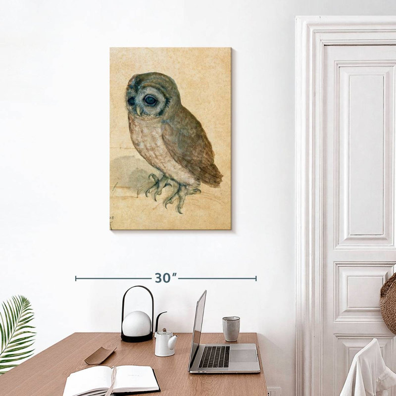 Brampt The Little Owl, 30" H x 20" W