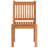 Catriona Teak Wood Premium All-Weather Wicker Outdoor Dining Side Chair