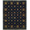Herzog Wool Geometric Area Rug in Navy