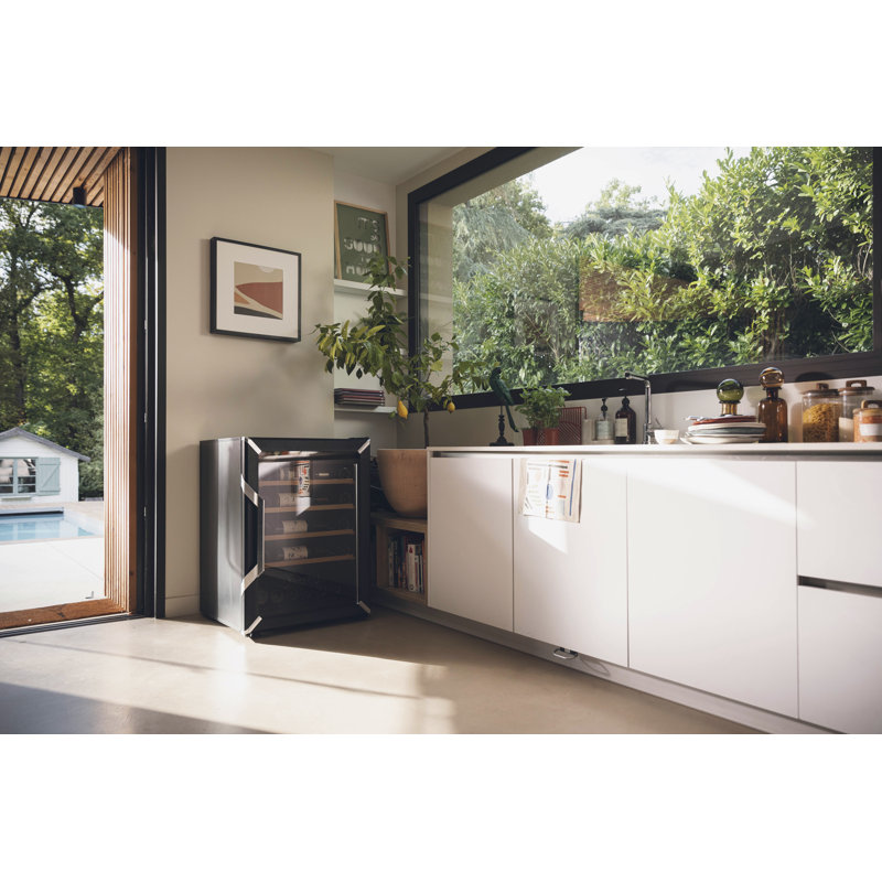 Goguette By The Eurocave Group [50+ Bottles] Freestanding Single Zone Wine Refrigerator, Black