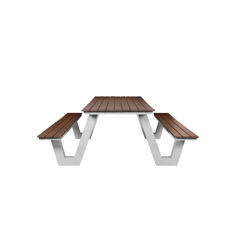 Lukas Outdoor Picnic Table, Teak