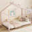 Metal House Bed-847453736