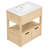 30.09 " W Freestanding Standard Free Standing Single Double Single Vanity Bathroom Vanity With Ceramic Top-94416374