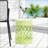 Outdoor Metal End Table - Large, Durable Powder-Coated Iron With Elegant Iron Cut Design For Modern Spaces.-1830818394