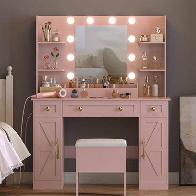 Fraydoun Vanity Makeup Vanity Set 42.5