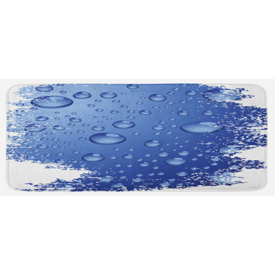 Tapis de cuisine grunge