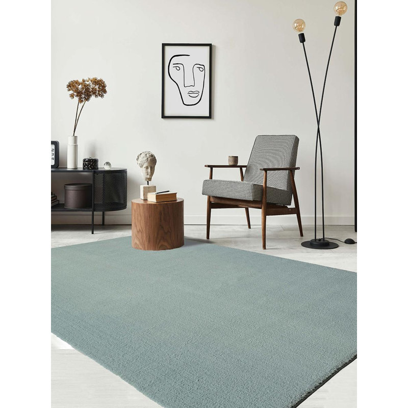 Machine Woven Blue Indoor Rug, Rectangle 120 x 160cm