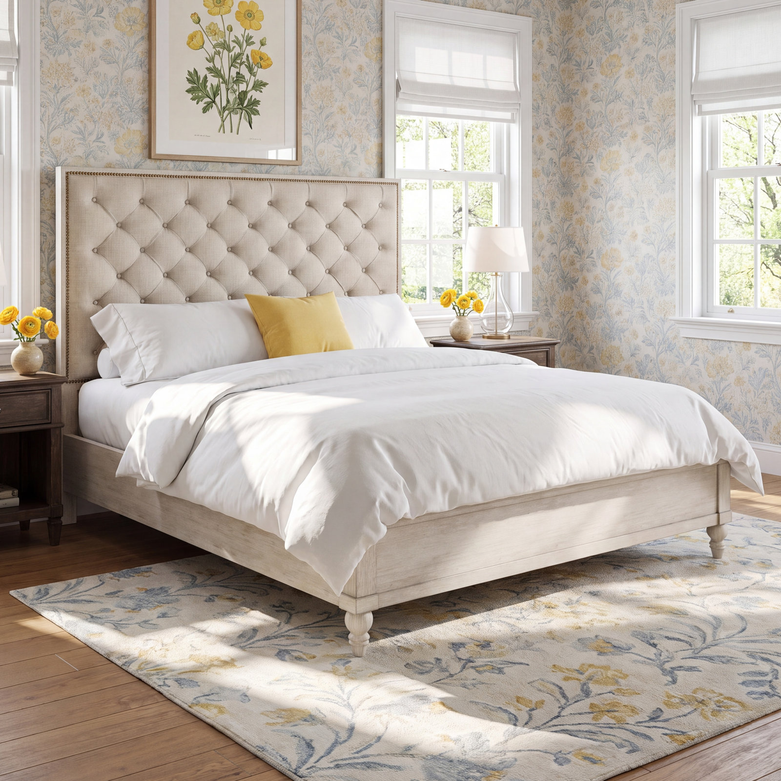 Lexington Oyster Bay Upholstered Bed, King