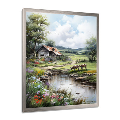 Relaxing Farm Charm - Farm Wall Art