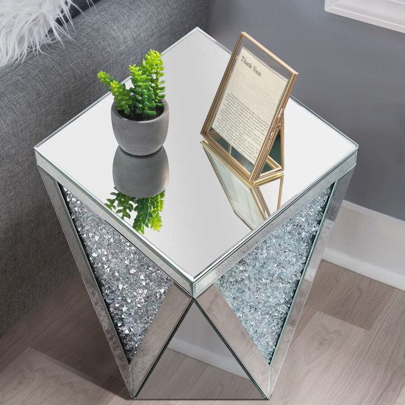 Pedestal End Table