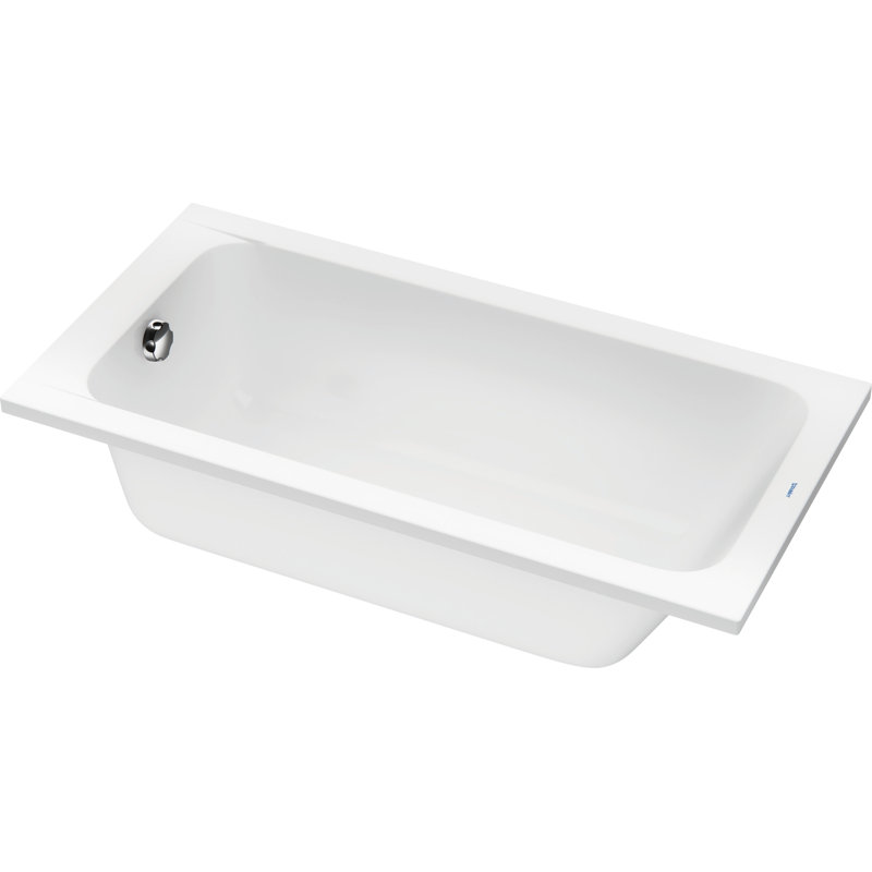 Baignoire encastrée en acrylique Duravit D-Code