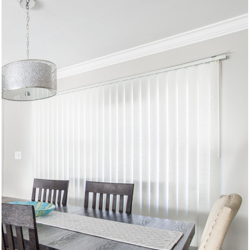 Room Darkening Vertical Blind, 60cm W x 145cm L