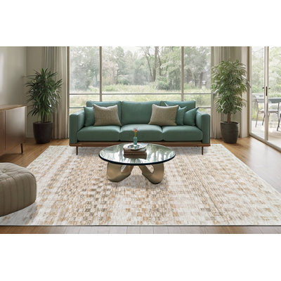 BLISS 9X12.6 17581-891 BEIGE/GREY/IVORY
