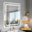 Frameless LED Bathroom Mirror,Smart Mirror-1016072450