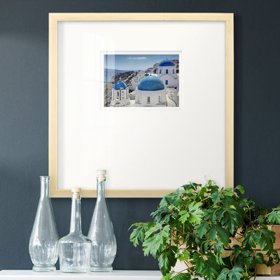 Santorini samedi, impression sur papier