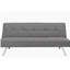 Structure en métal, pied en acier inoxydable, futon, canapé