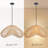 1-Light Rattan Pendant Light Fixture Bohemian-1076147251