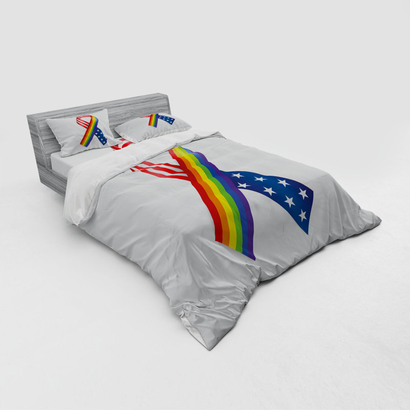 Farmhouse / Country Polyester Duvet Cover, Queen Duvet Cover + 3 Additional Pieces