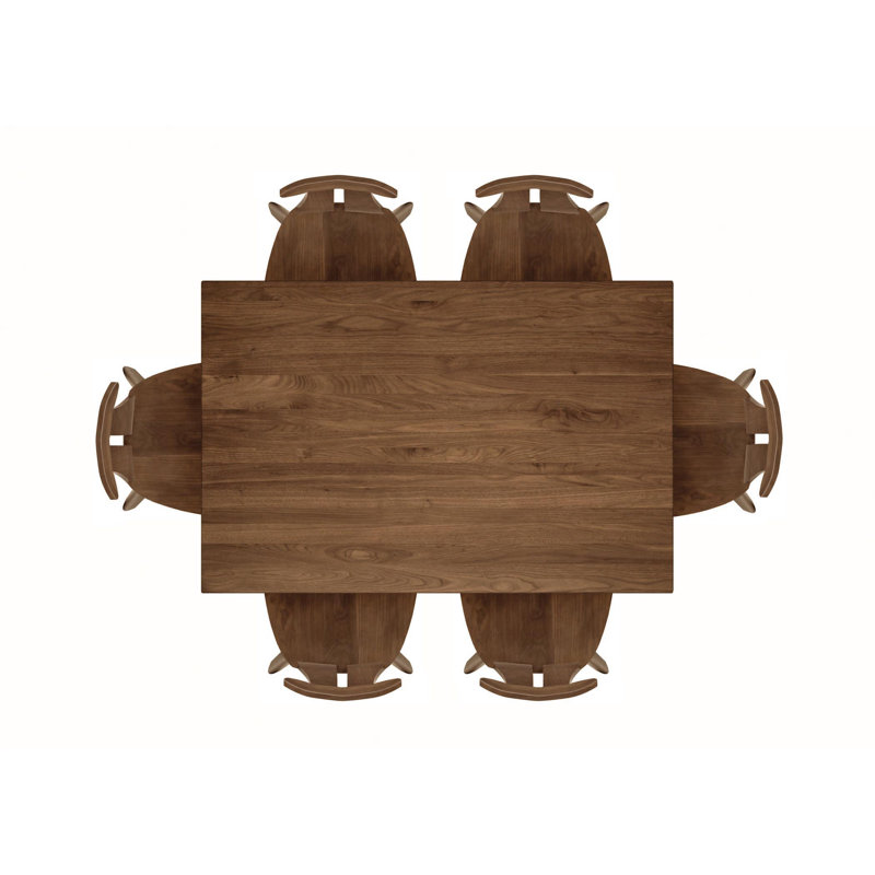 Estelle Solid Wood Dining Chair, Walnut