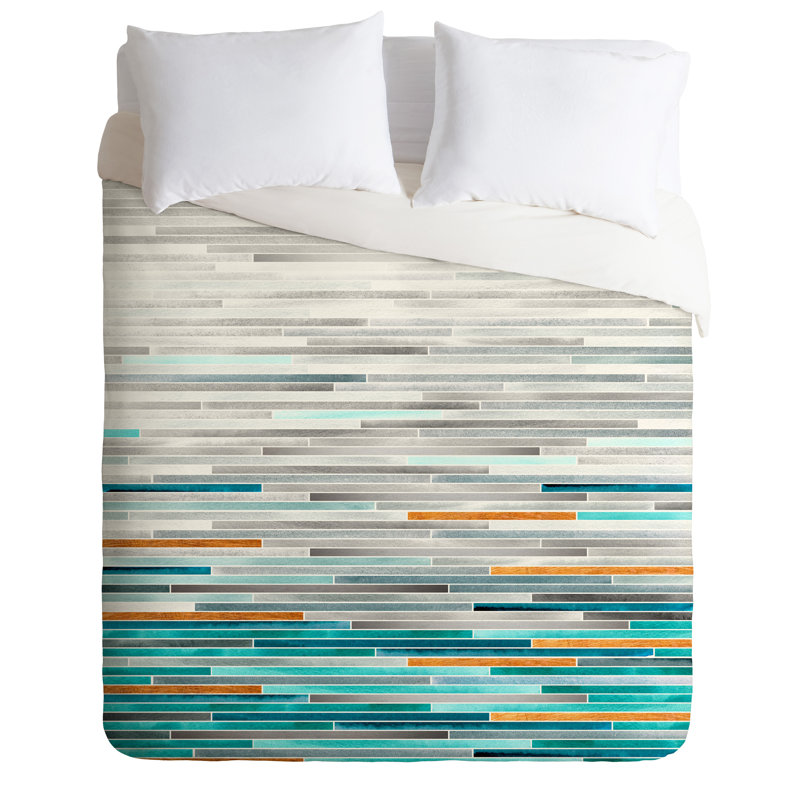 Ensemble de housse de couette, Couette pour grand lit, 2 taies décoratives et 2