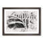 The Stripes of the Zebra - Picture Frame Painting Print-56856123-56856124