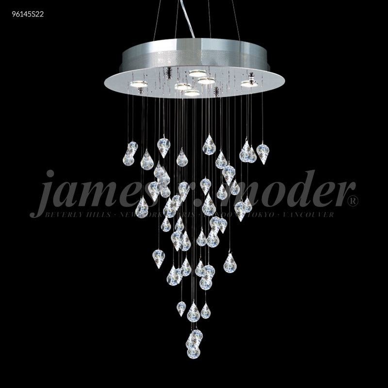Medallion 6 - Light Crystal Chandelier, Imperial