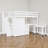 Loft Bed, Space-Saving Study Hub, Two Desk, Bookcase & Wardrobe Storage, Contemporary, Kids & Teens Room-2118637281-2118637280