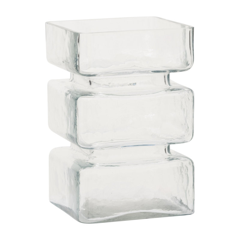 Latausha Glass Table Vase, Clear