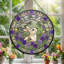 Panneau de vitrail Spring Lapin-1841359622