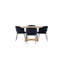 Iselin 4 - Person Dining Set
