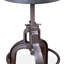 Wellington Upholstered Adjustable Stool with Metal Frame-1131727894