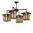 Sprig 4 Light Chandelier