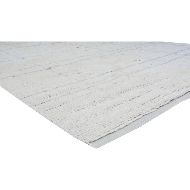 Wool Moroccan Area Rug, Rectangle 9' x 12'