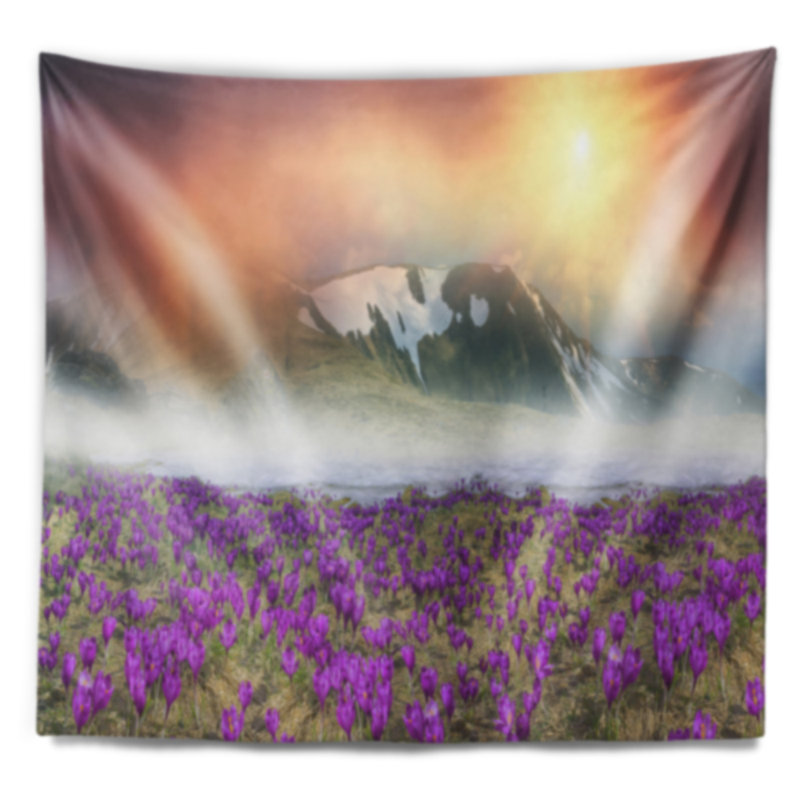 Landscape Polyester Tapestry, 32" H x 39" W