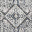 Tapis oriental bleu / crème en polypropylène tissé à la machine Araly-1940593038