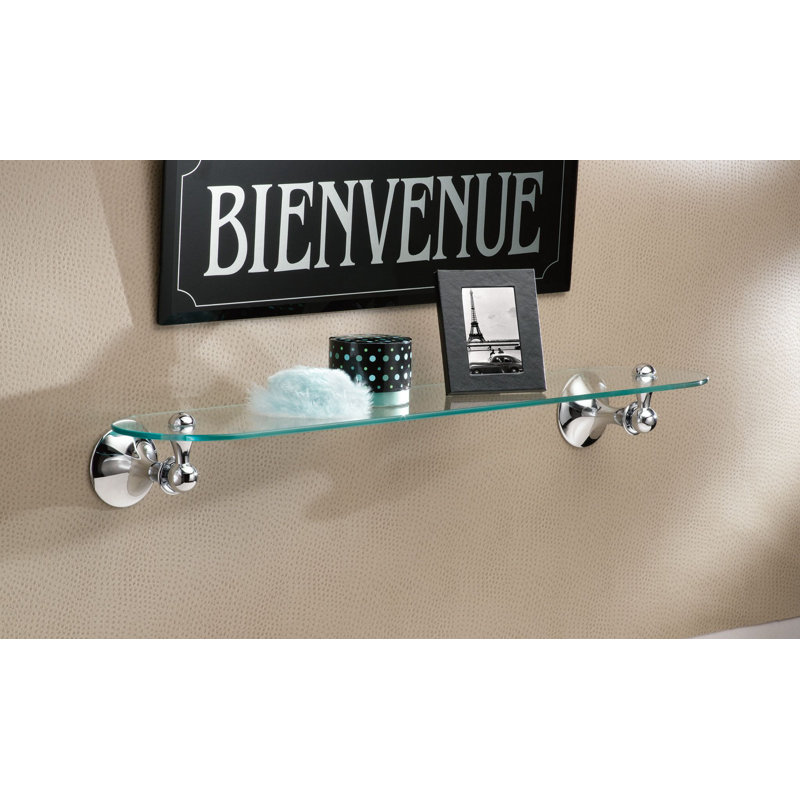 Lounge Wall Shelf, Chrome