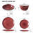 Whittier 24 Piece Stoneware Dinnerware Set - Service for 6-1476508474