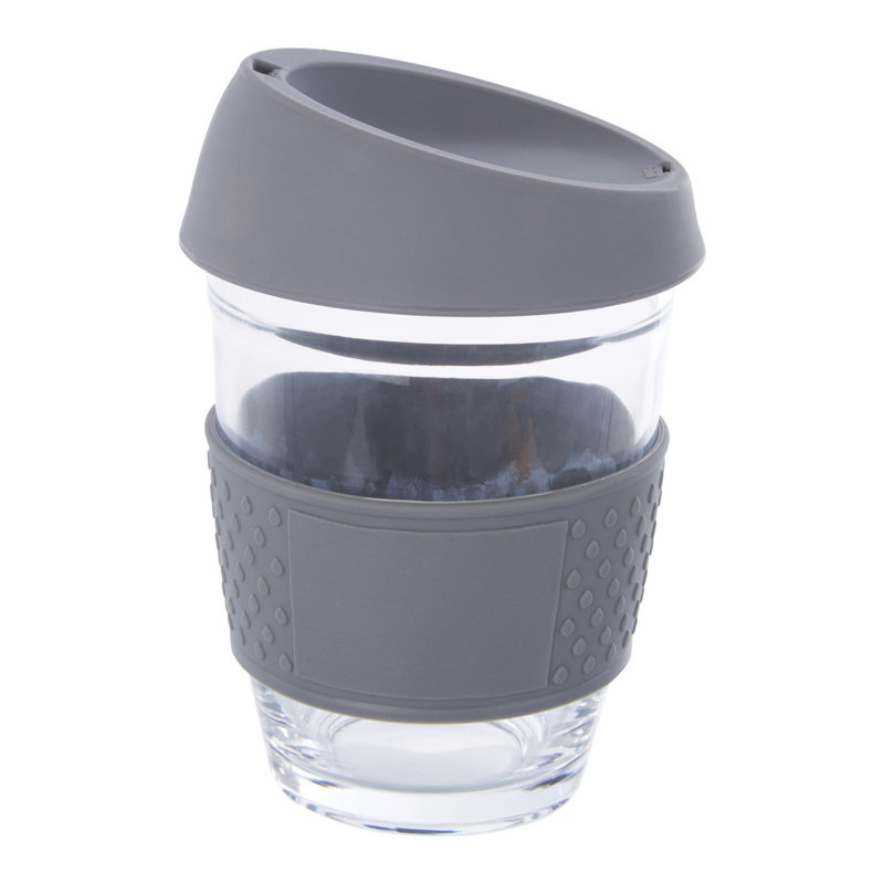 Symple Stuff Burnsville Travel Mug, Grey