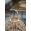 Lanterne de sol en rotin H 24,8 po