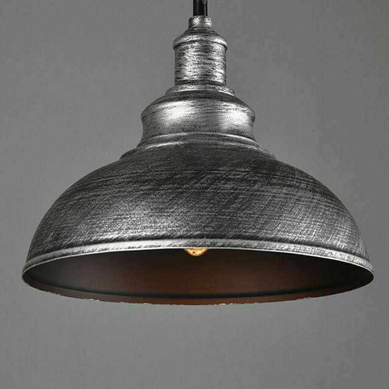 Reichenbach 1 - Light Black Dome Pendant