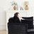 Boneless 55''L Chenille Foam Single Swivel Chair, Fluffy Modern Sleeper, 360 Degree Swivel Chair For Living Room, Bedroom, Lounge And Projection Room-675626644-675626643