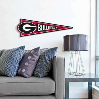 NCAA Georgia Bulldogs Pennant Sign
